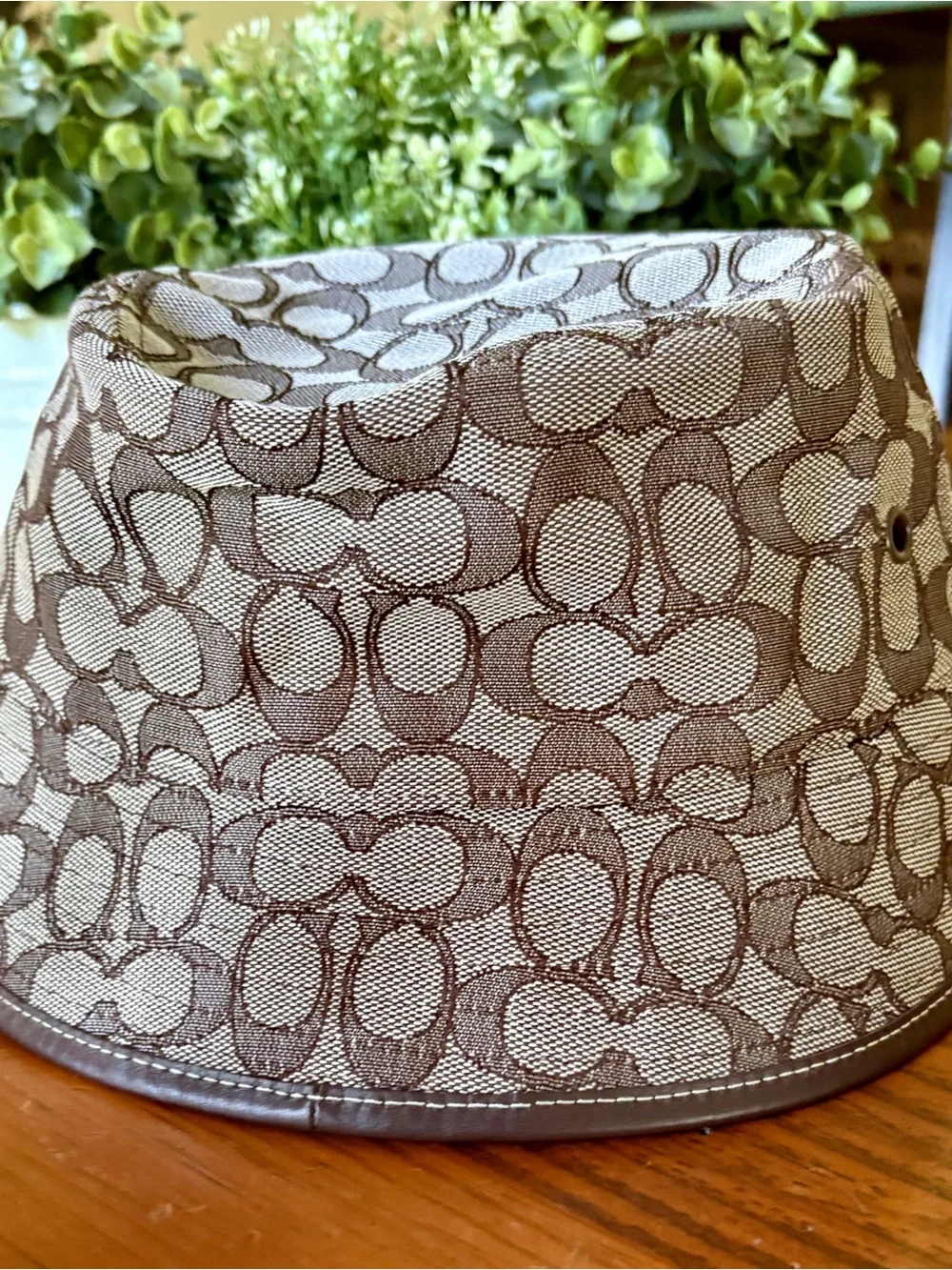 COACH Signature Jacquard Bucket Hat